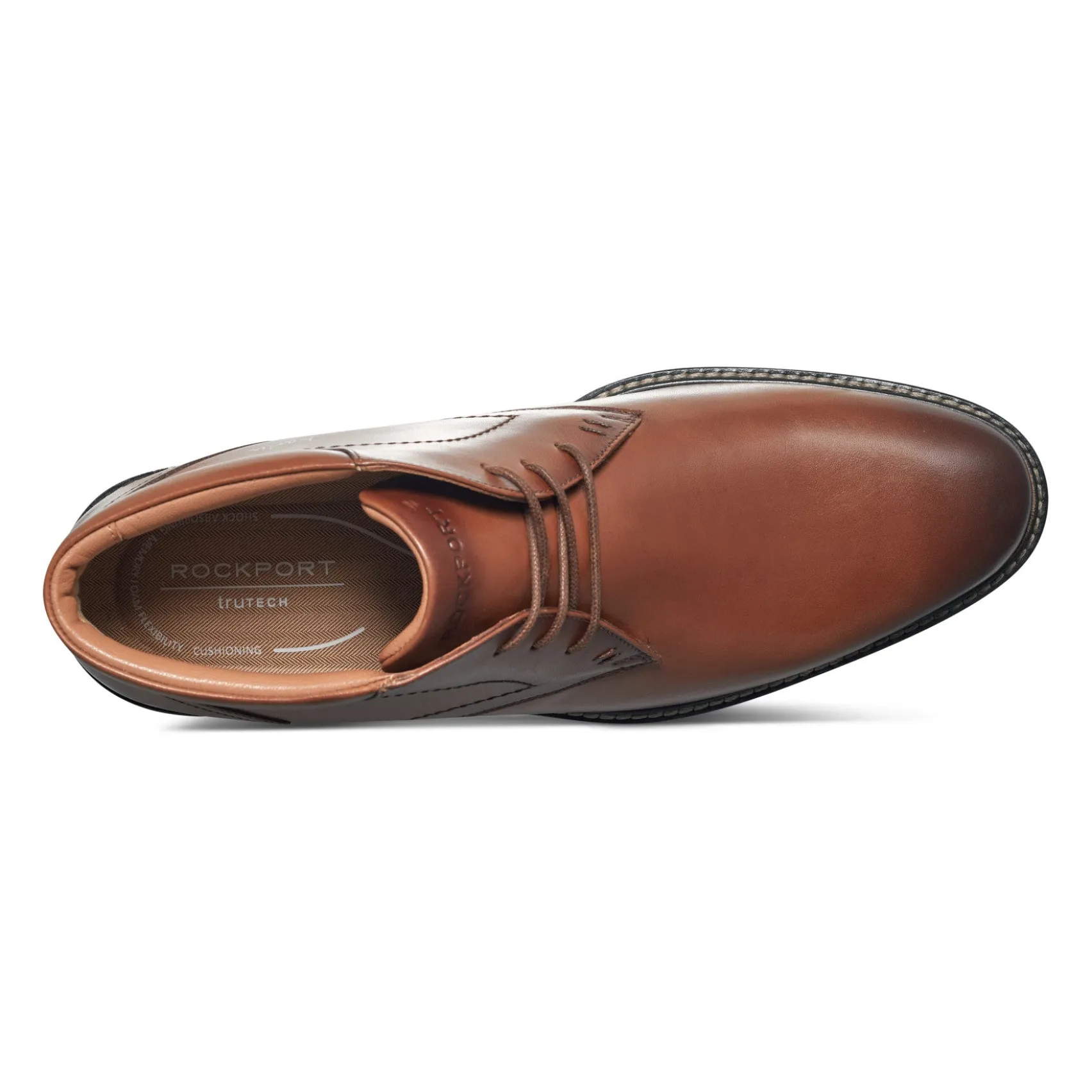 Men's Flynn Lace-up Almond Toe Casual Boots