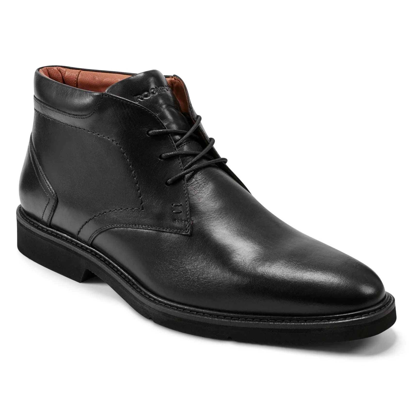 Men's Flynn Lace-up Almond Toe Casual Boots