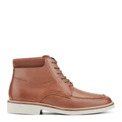 Men's Macklin Moc Toe Lace-Up Leather Boots