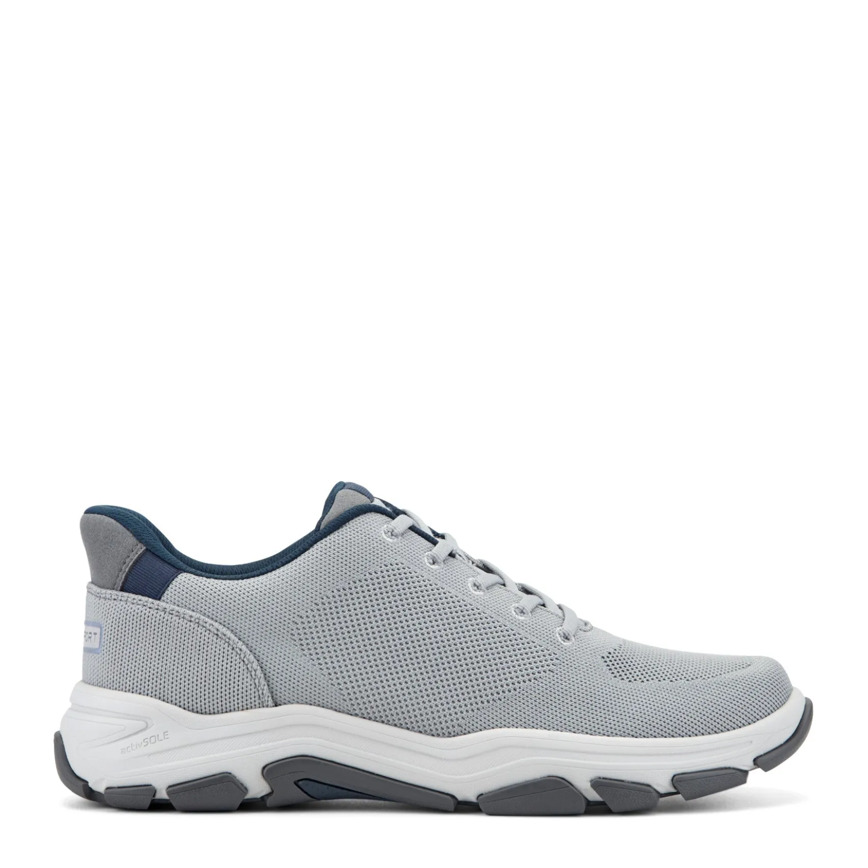 Men's Rafferty Step Activated Lace-up Casual Sneakers