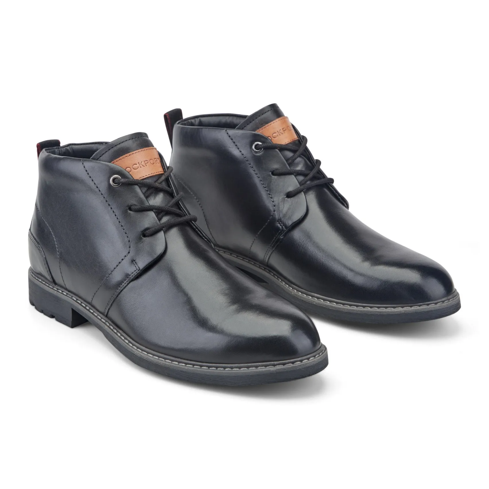 Men's Tolan Lace-Up Leather Chukka Boots