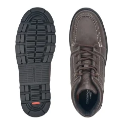 Men's Umber Waterproof Casual Moc Toe Trail Boots