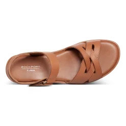 Women's Amira Strappy Open Toe Casual Wedge Sandals